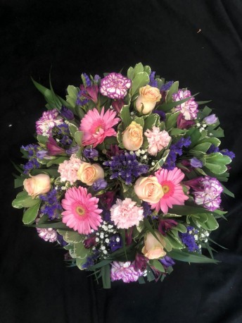 Posy Pad - Pink, Peach & Purple