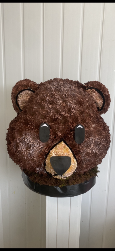 Teddy bear face - A 3 d teddy bear face Teddy bear face - A 3 d teddy bear face