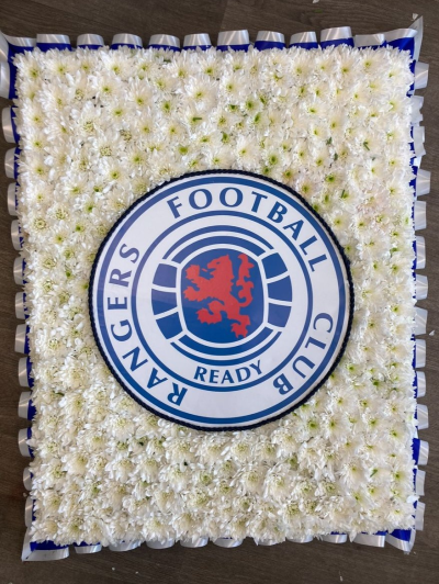 Rangers tribute - A rangers tribute with large badge