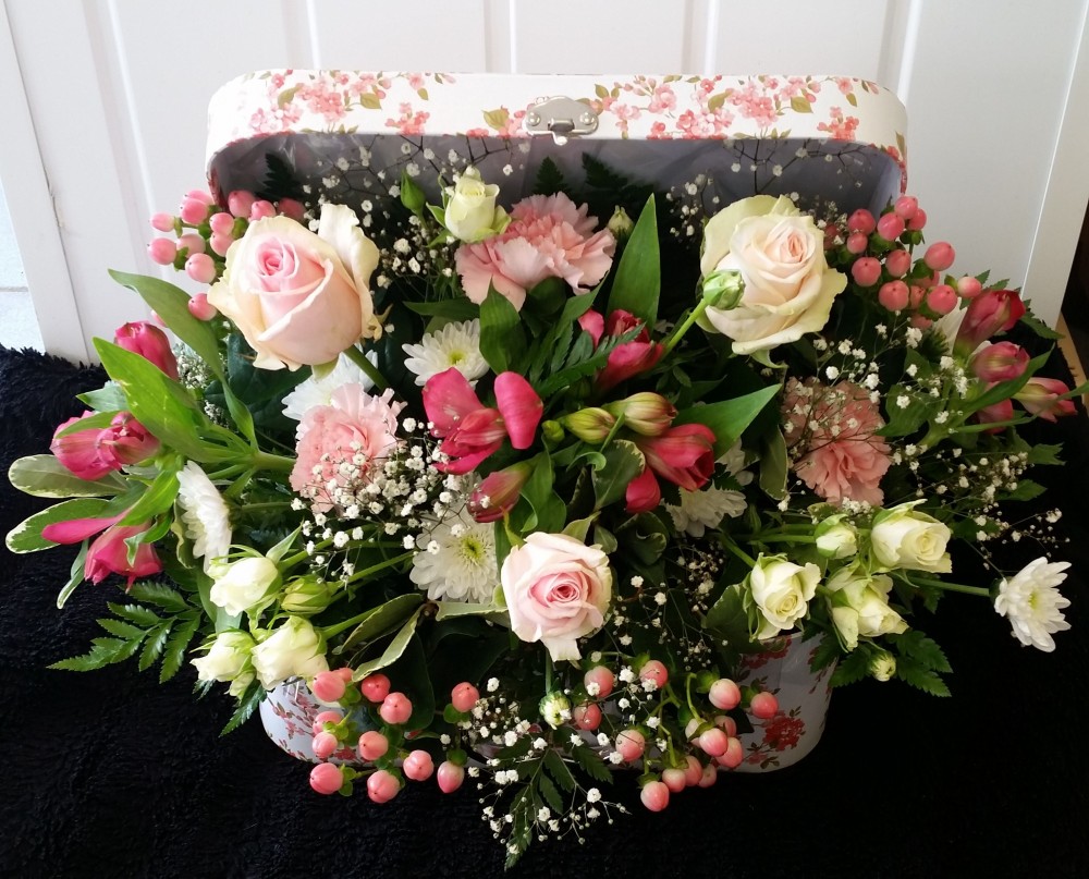 Floral Suitcase