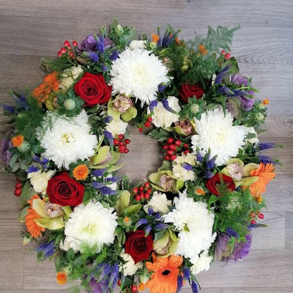 Wreath - Colourful