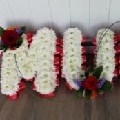 MUM - Red, White & Purple